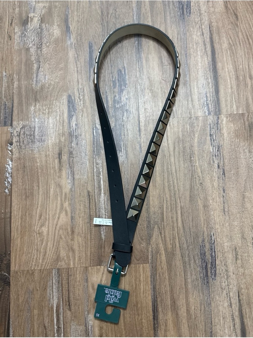 Black Studded Belt